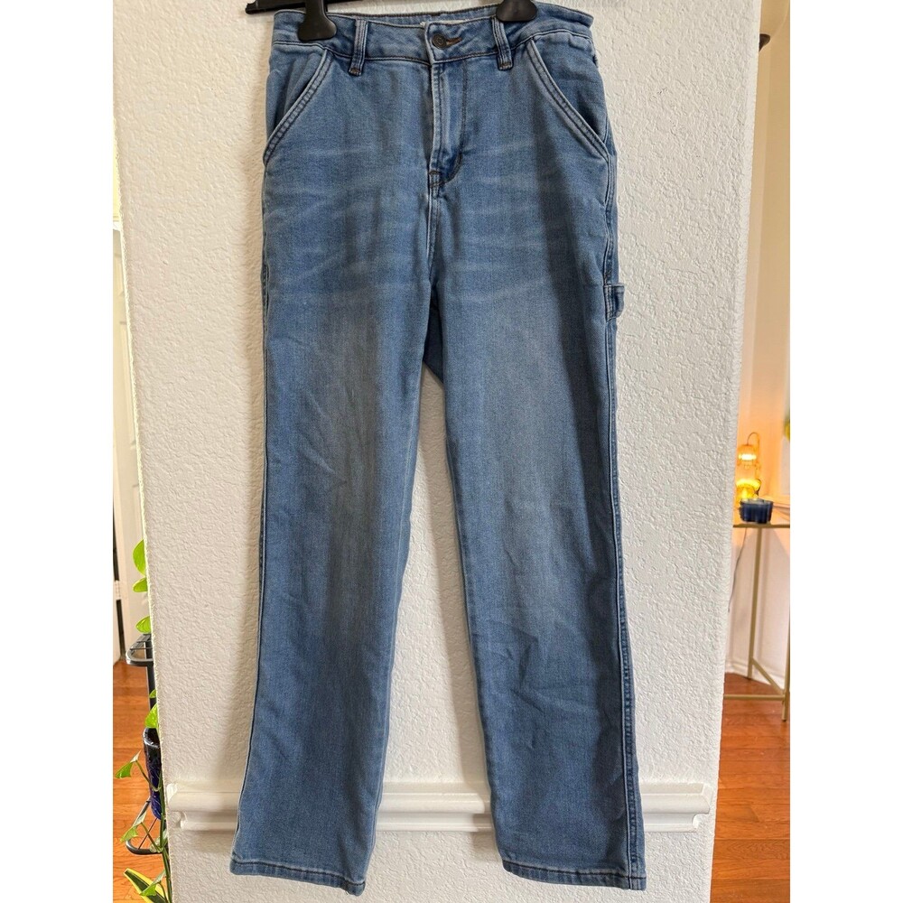 Great Smoky Women’s Light Wash Utility Jeans Size 3 Short Y2K Style